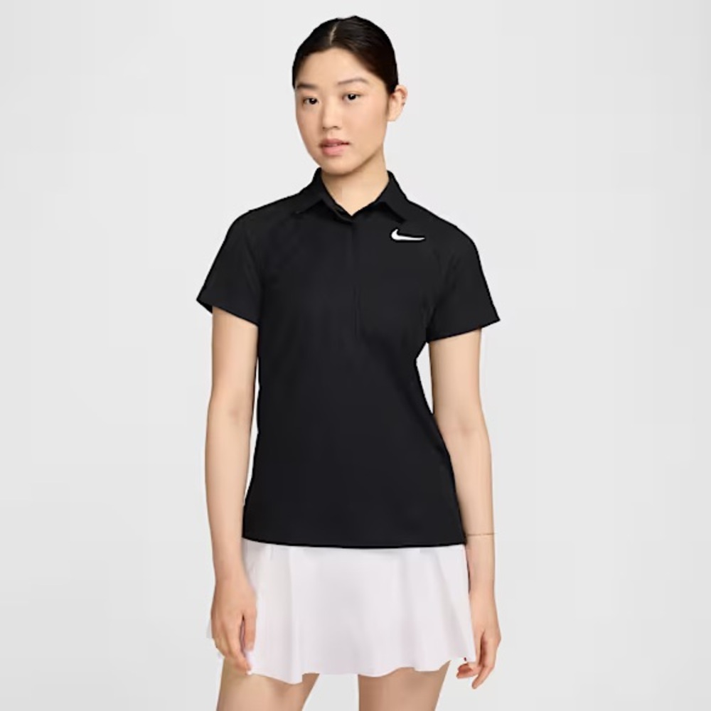 women’s nike dri-fit polo Size large